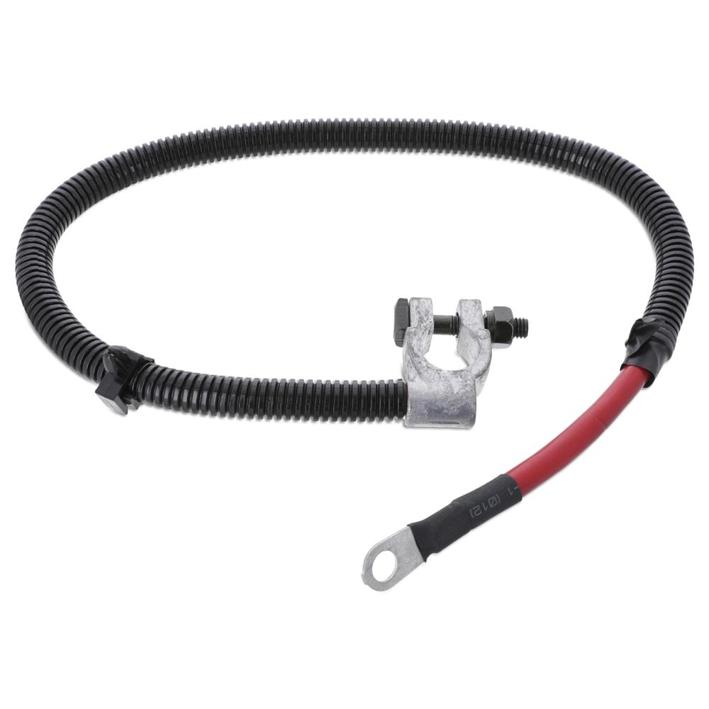 1984-1986 Ford Mustang SVO Positive Red Engine Battery Cable, 25 in.