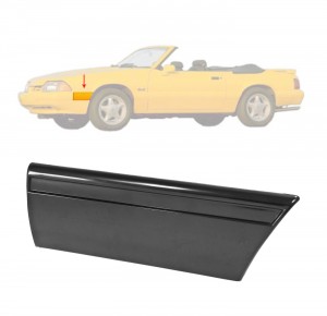 1987-90 Mustang LX Front Of Fender Body Moldings LH