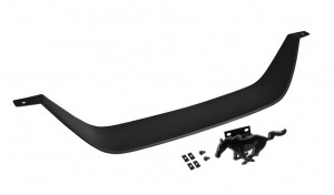 1999-2004 Mustang Mach 1, 2 Piece, Grille Delete Kit w/ Black Pony