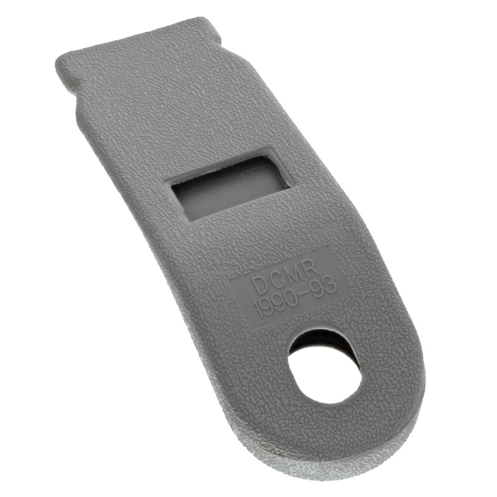 1990-93 Mustang Seat Belt Buckle Holder Sleeves, Titanium Grey