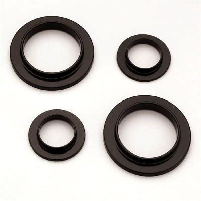 Energy Coil Spring Spacers - Rear, 1979-04 Mustang - black