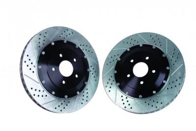Baer Eradispeed-2 14 Front Rotors, 2007-12 GT500