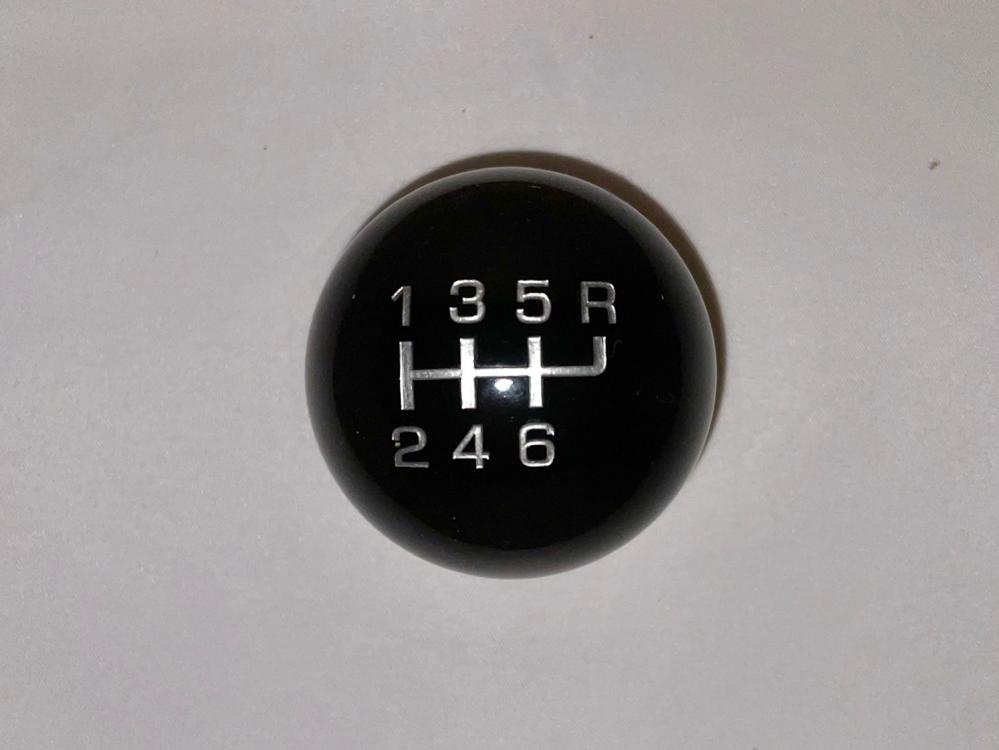 Billard Style Shift Knob, Black, GT500/Cobra/T56 Conversion