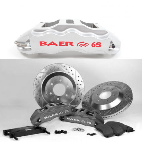 BAER EXTREME 14, front, 1997-2003 F150 2wd, Silver