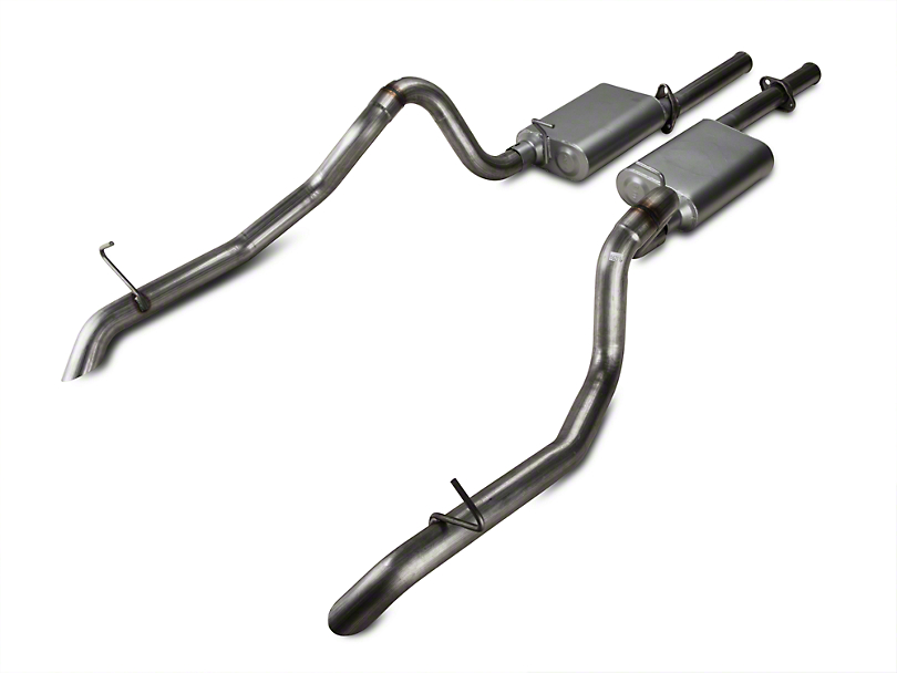 Flowmaster American Thunder 2.5 Catback, All Stainless, 1987-93 Mustang GT