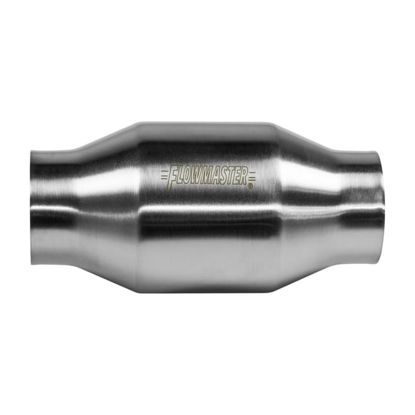 Flowmaster 2.5 in. catalytic converter, stainless 200 cell