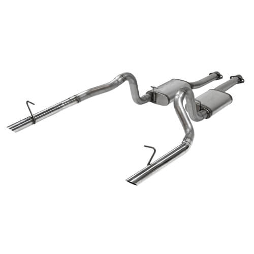Flowmaster Flow FX 2.5 Catback, All Stainless, 1987-93 Mustang LX