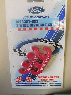 Ford Performance 3 Wire Divider - 4/pack, Red