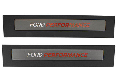 Ford Performance Sill Plate Set, 2015-2024 F-150 Supercrew and Reg cab