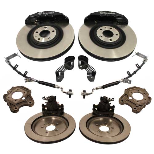 Ford Performance SIX PISTON 15-INCH BRAKE UPGRADE KIT, 2005-14 Mustang