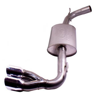Ford Performance Axle back exhaust, 2012-14 Focus hatchback