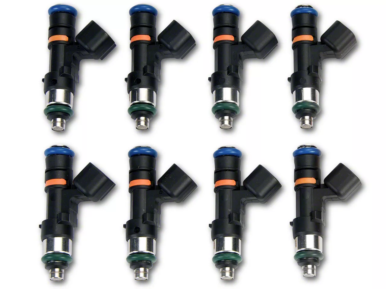 Ford Performance 47lb Fuel Injectors, EV14 SHORT GT500 length