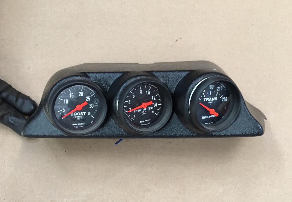 Autometer Sport Comp Gauges and Mount for 1997-03 Ford Superduty