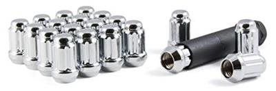 Gorilla Small Diameter Spline Lug Nuts, 1/2 in. Chrome