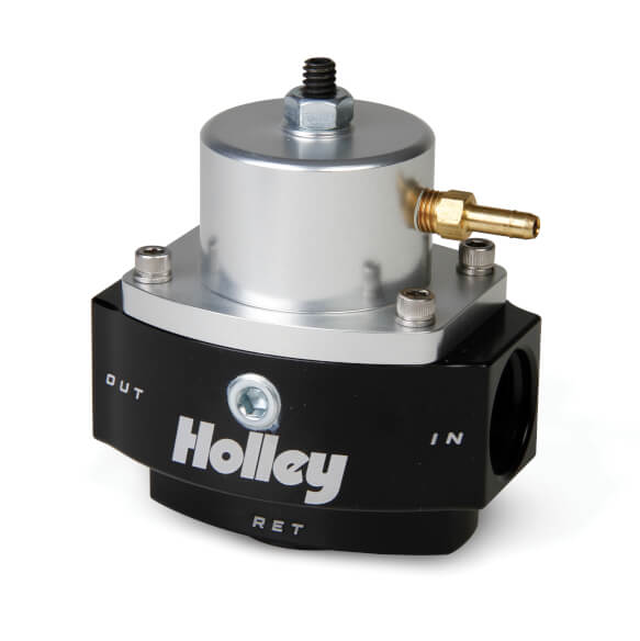 Holley Fuel Pressure Regulator Billet EFI, -10 feed/ -8 return