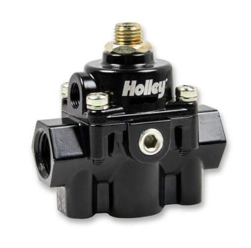 Holley Fuel Pressure Regulator return style, Die Cast, Carb 4.5-9psi
