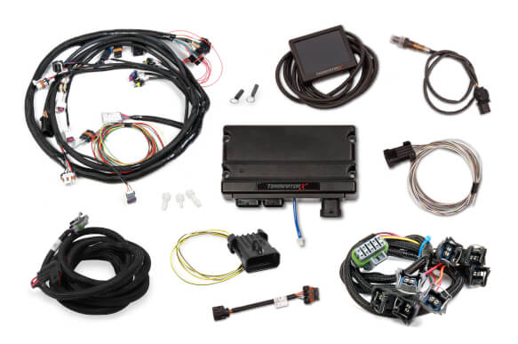 Holley Terminator X EFI system, universal Ford with 4R70W Transmission control