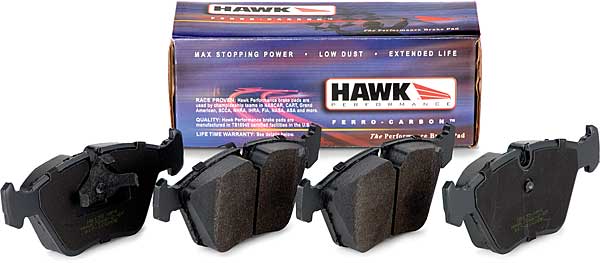 Hawk Performance Pads Street, 2005-14 Mustang GT, Rear