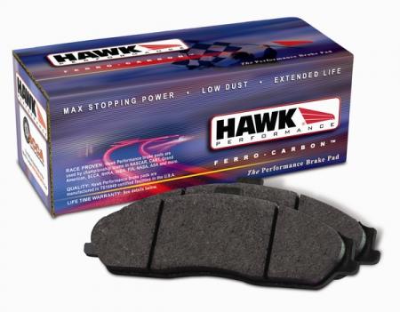 Hawk Performance pads, 2005-14 Mustang front, HD street