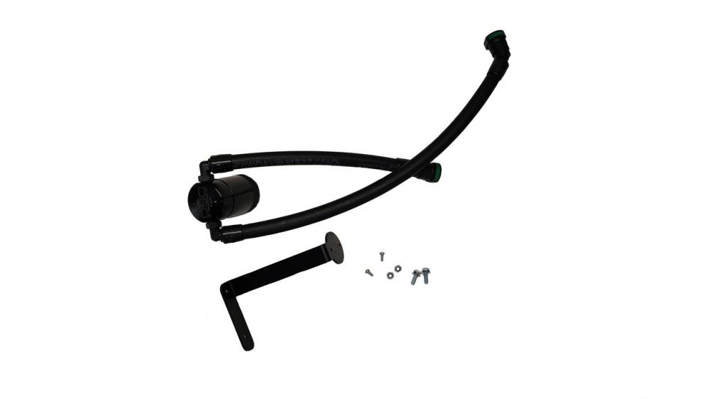 JL Oil Separator 3.0, Passenger side, Black, 2021-2026 Ford F-150 - 5.0L