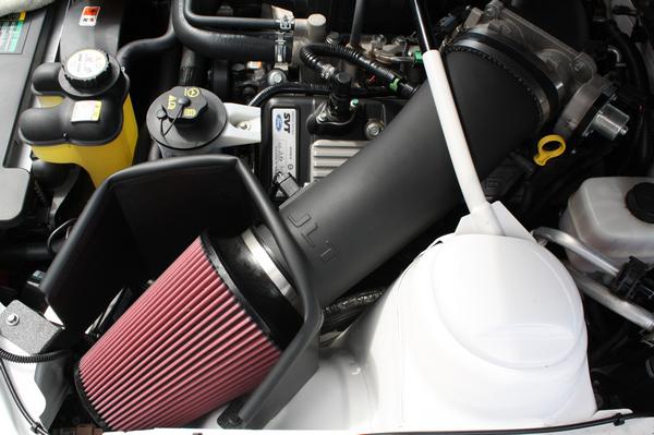 JLT Black Textured Plastic BIG Air Intake,2007-09 GT500, Tuning Required