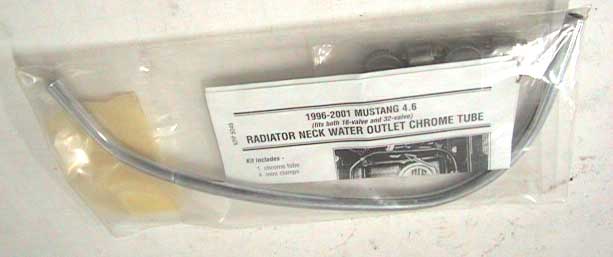 Kirban radiator neck chome tube. 1996-04 Mustang