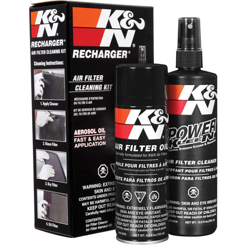 K and N Recharger Kit, Aerosol Oil (Red Color)