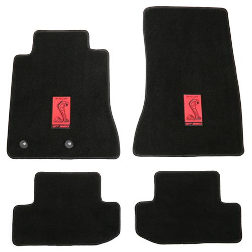 Lloyds Floor Mats, Red GT350 logo, 2015-23 Mustang