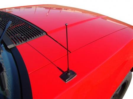 LRS Shorty 8 Antenna, black, 79-09 Mustang