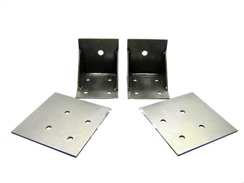 Torque box reinforcement, lower kit, 1979-04 Mustang
