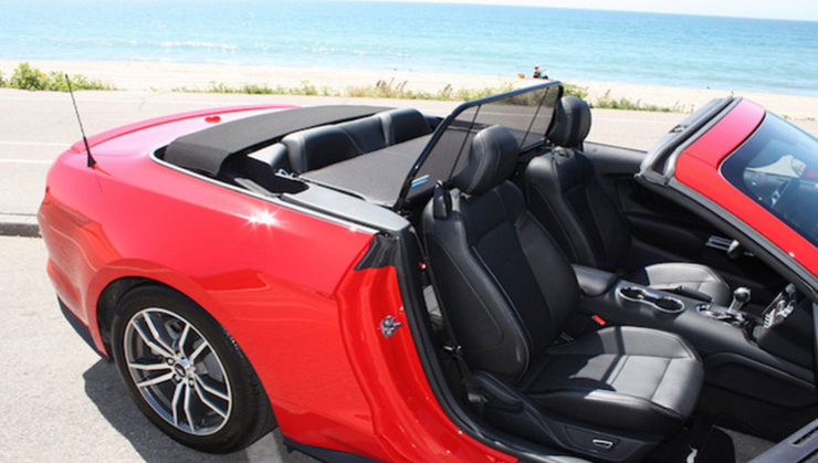 Love the Drive Wind Screen, 2015-23 Mustang