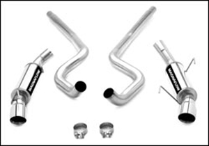 Magnaflow Magnapack 3 exhaust system, 2005-09 Mustang GT and GT500