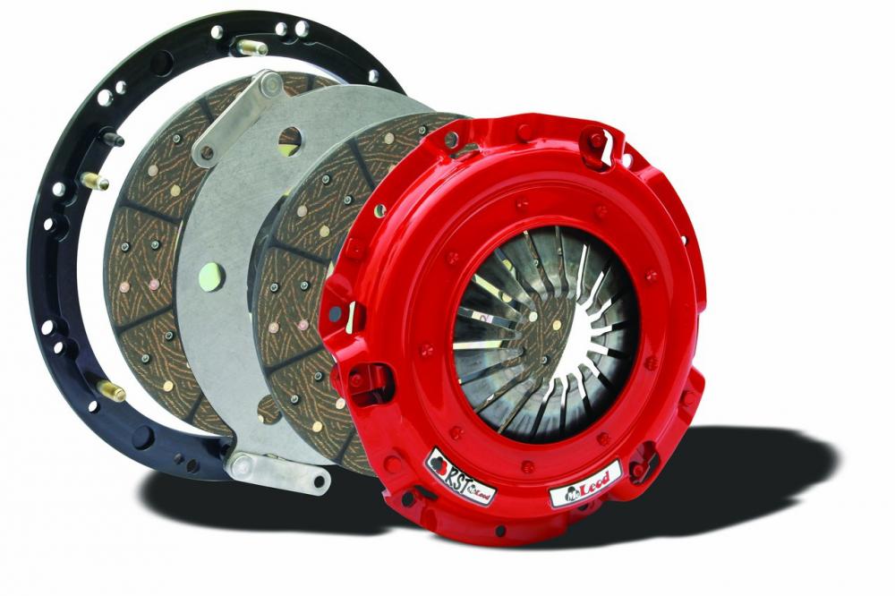 Mcleod RST Dual Disc clutch, 11 4.6, 01-10 Mustang and Cobra 10 spline