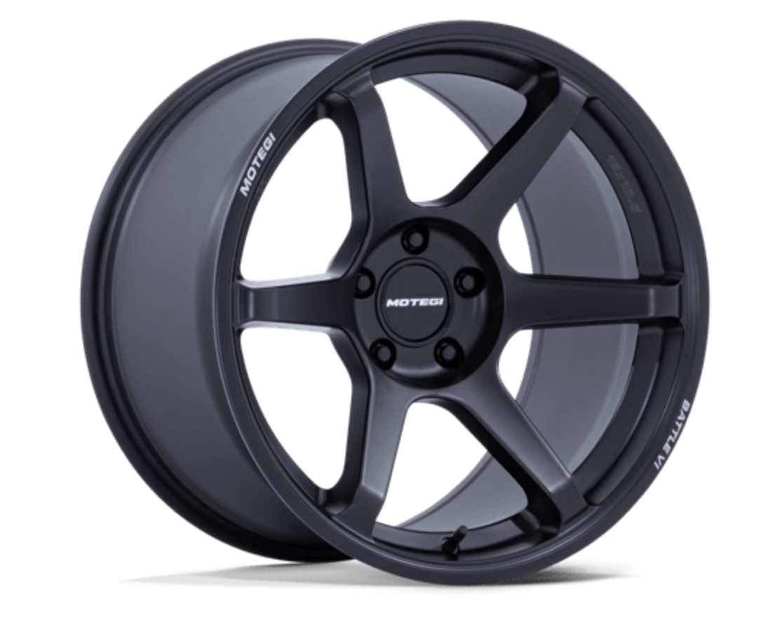 Motegi Battle wheel, 18x9.5 / 18x10.5, 5x4.5 bolt pattern Mustang