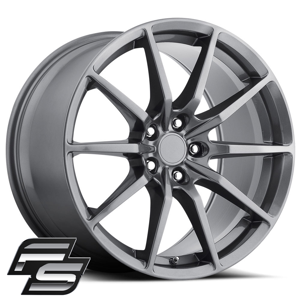 MRR M350 Wheels, 19x11, Graphite, 2005+ Mustang