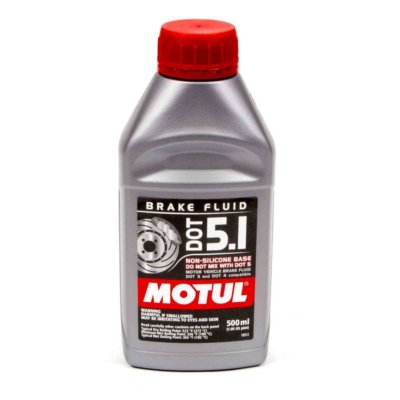 Motul DOT 5.1 Brake fluid, Synthetic non-silicone, 500ml