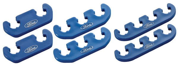Proform Ford 9mm wire seperators, Blue