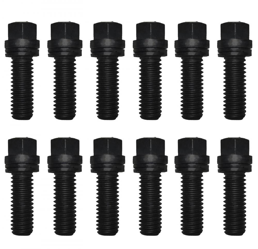 Proform Locking Wedge Header Bolts, 5.0/302/351, 6pt 3/8 head