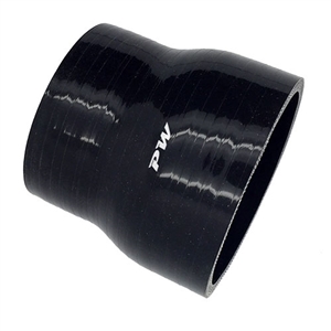 Silicone coupler 4.0 in. - 3.5 in. reducer, 3 in. long