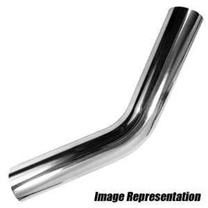 Performance World 3.5 in. Aluminum tube, 45 degree bend 7 in. legs