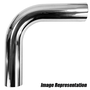 Performance World 3.5 in. Aluminum tube, 90 degree bend 4.75 in. legs