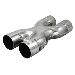 Performance World Stainless Steel X-pipe, 3.0\