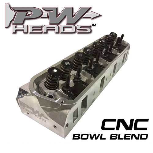 PFW 175cc Aluminum Heads (pair), CNC Ported, 2.02/1.60 Hyd Roller, SB Ford