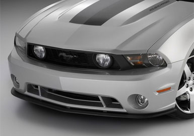 Roush Front Fascia w/o Fog Lamps and Harness, Unpainted, 2010-2012 Mustang 4.6/