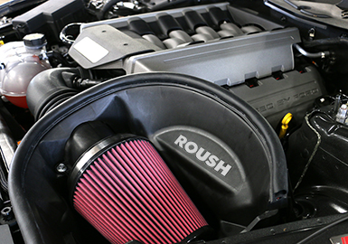 Roush Cold Air Intake Kit, 2015-17 Mustang 5.0L