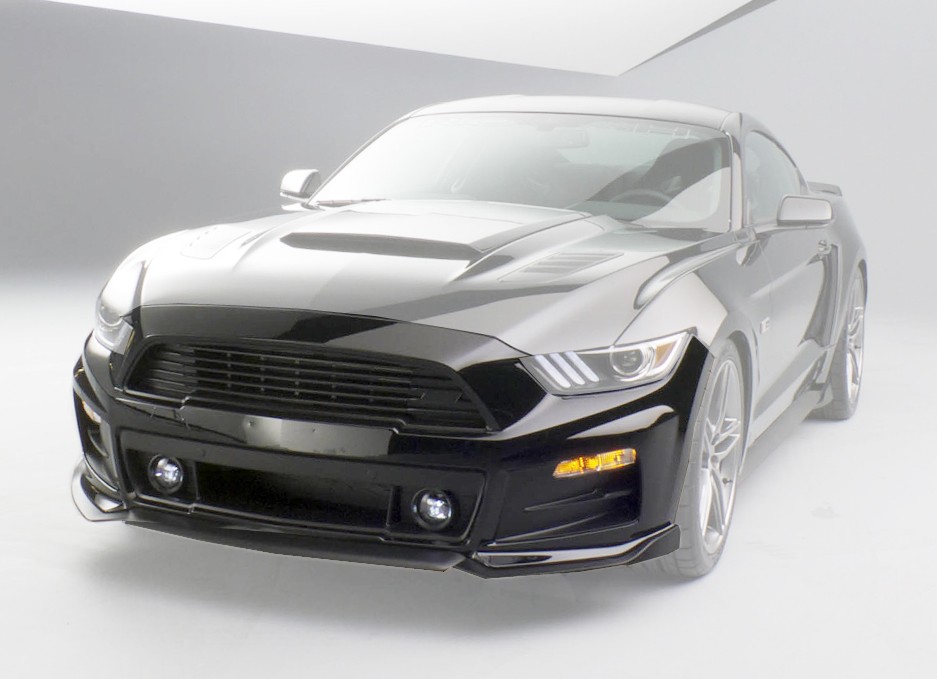 Roush Front Fascia Complete kit -Raw, 2015-17 Mustang 5.0L / 3.7L / 2.3L