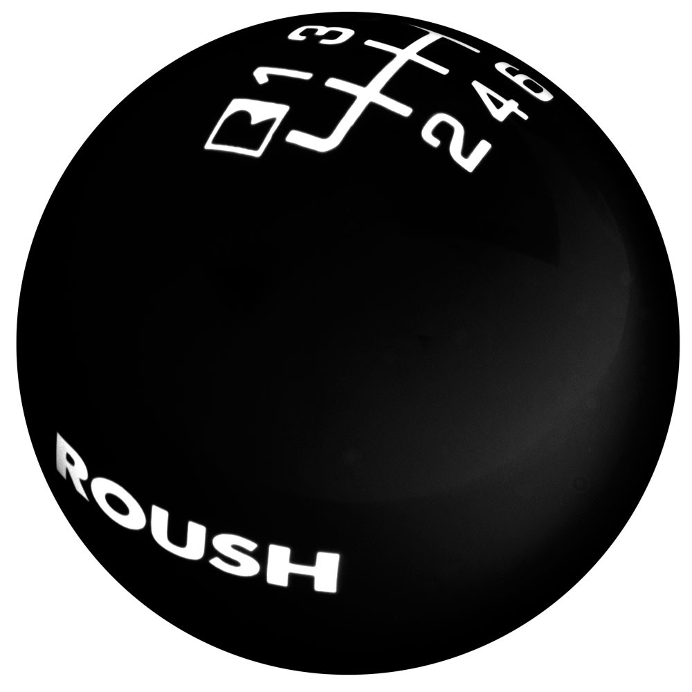 Roush Shift Knob - Black, 2015+ Mustang 5.0L / 3.7L / 2.3L