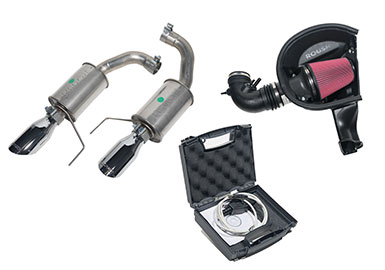 Roush Power Pack Level 2 Intake, Exhaust, Tune w/dongle- 2015-17 Mustang GT 5.0