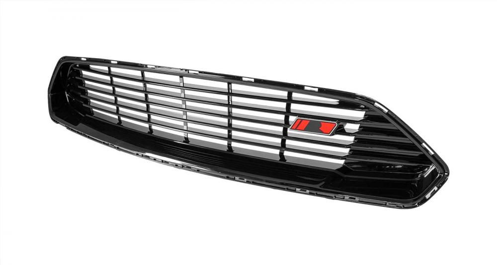 Roush Front Grille, Upper with R badge, 2018-23 Mustang