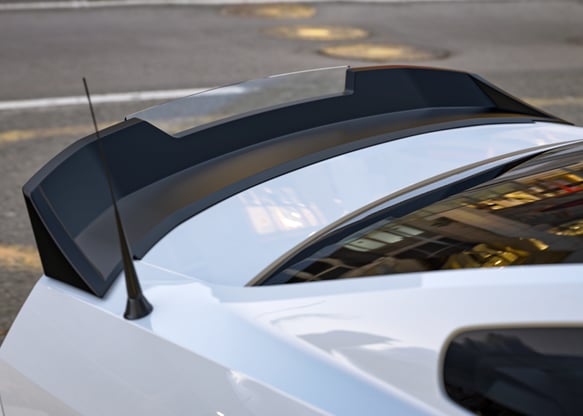 Drake Wicker Bill rear spoiler, 2010-2014 Mustang